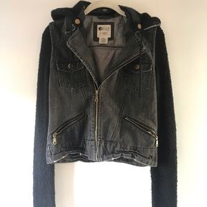 Billabong black jean jacket